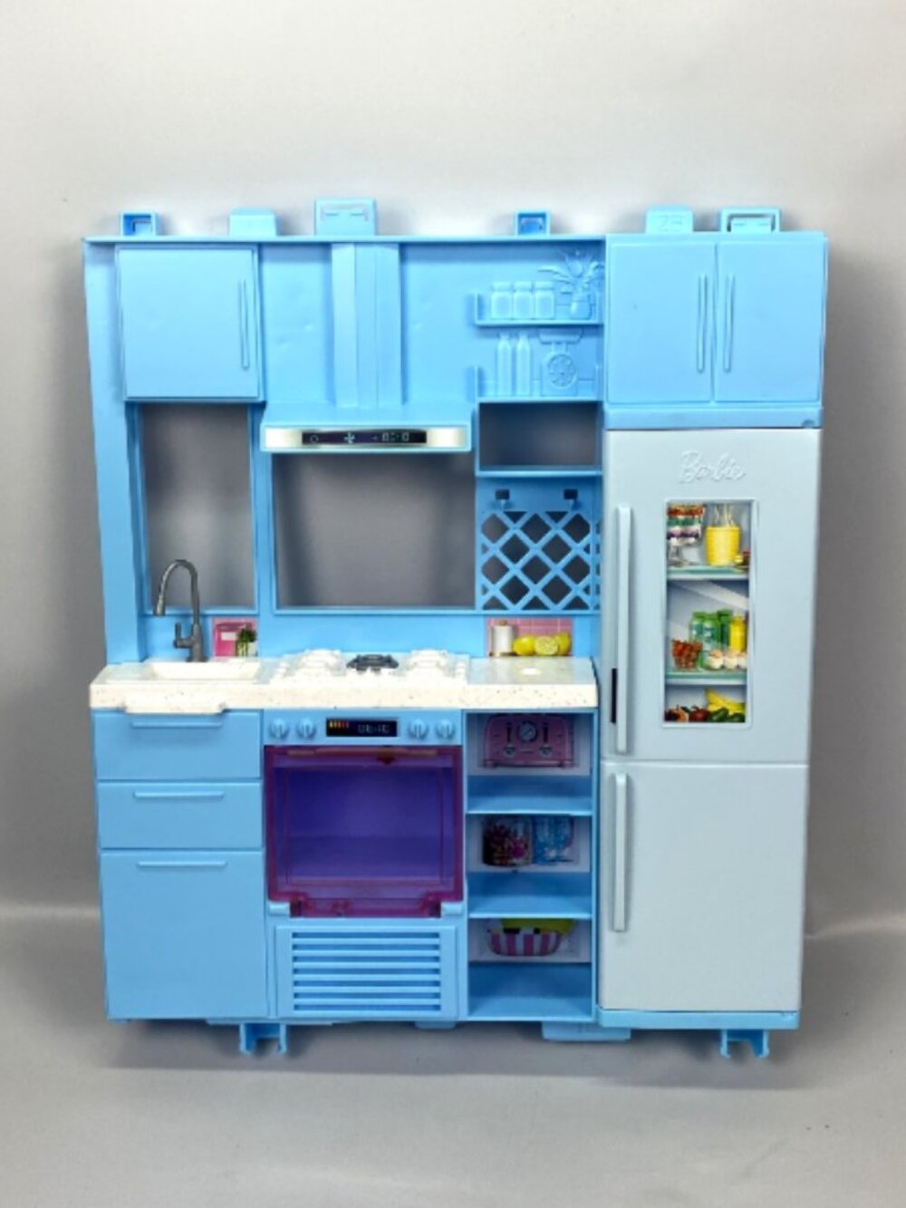 2023 Barbie Dreamhouse HXM10 Replacement Parts - 1st Floor Kitchen Wall Panel